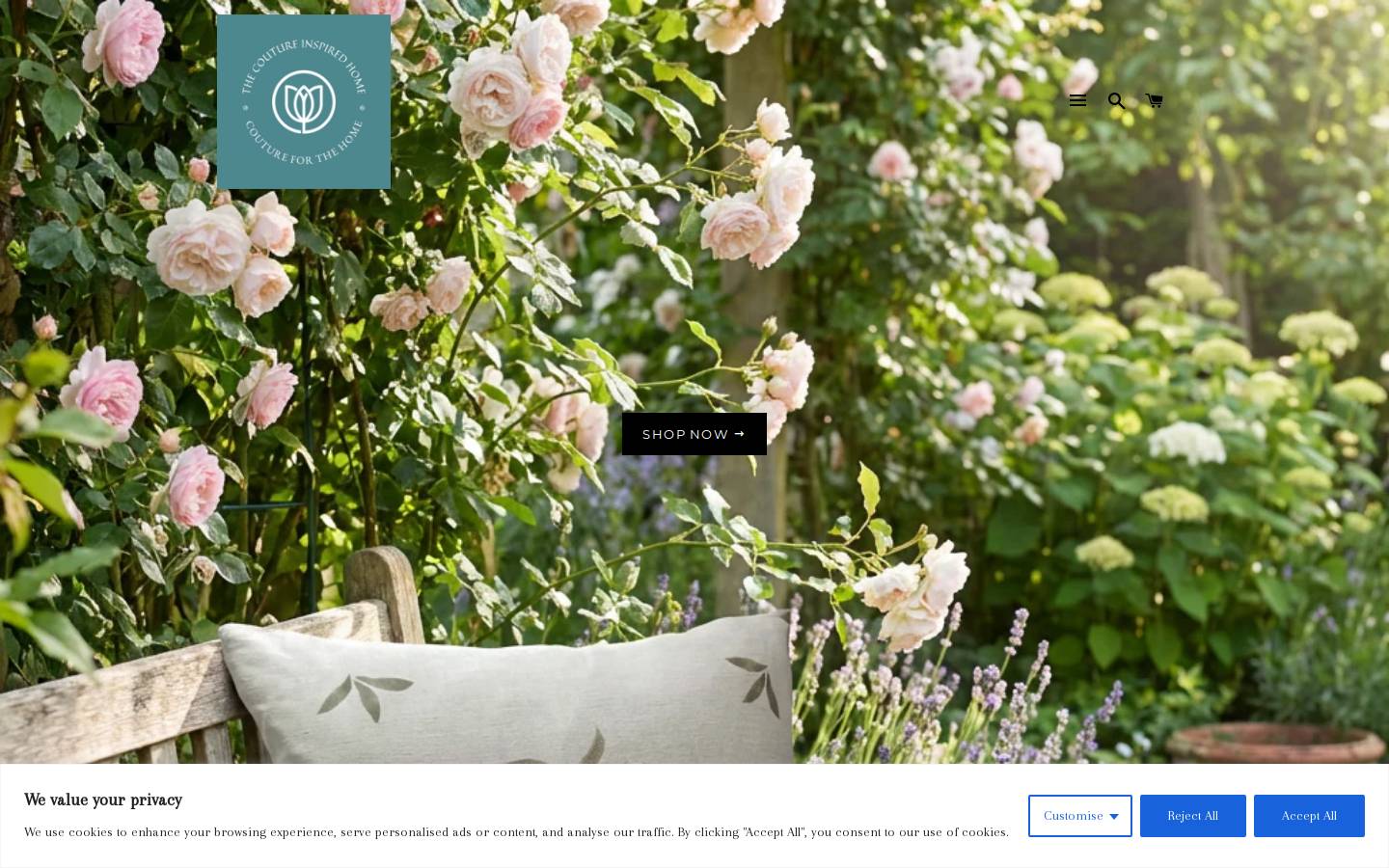 ninacouture.co.uk homepage screenshot