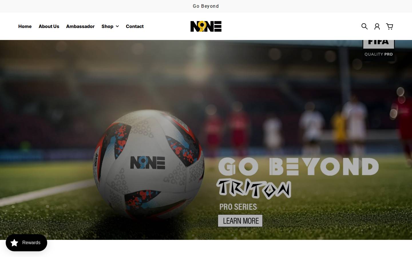 nine.shop homepage screenshot