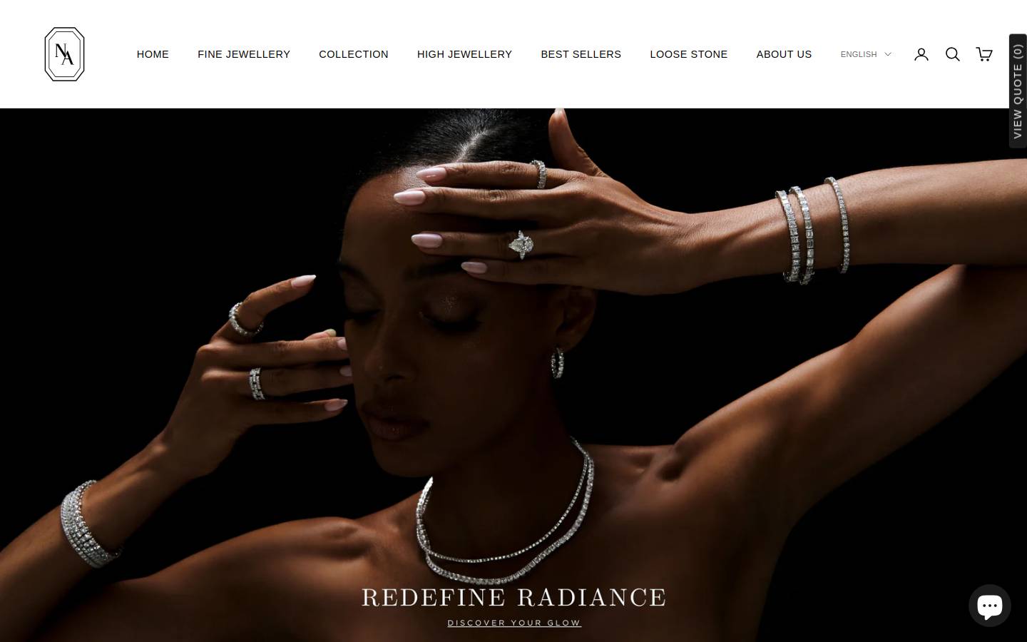 nineteenatelier.com homepage screenshot