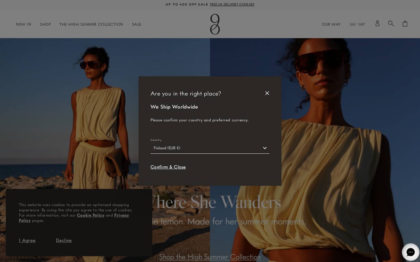 NINETY PERCENT homepage screenshot