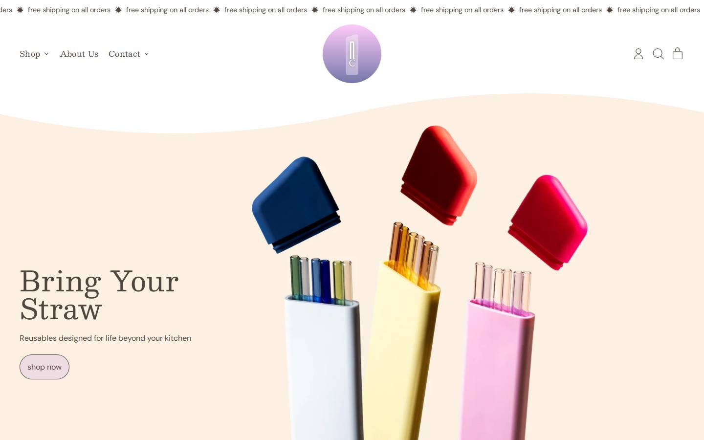 ninthcalico.com homepage screenshot