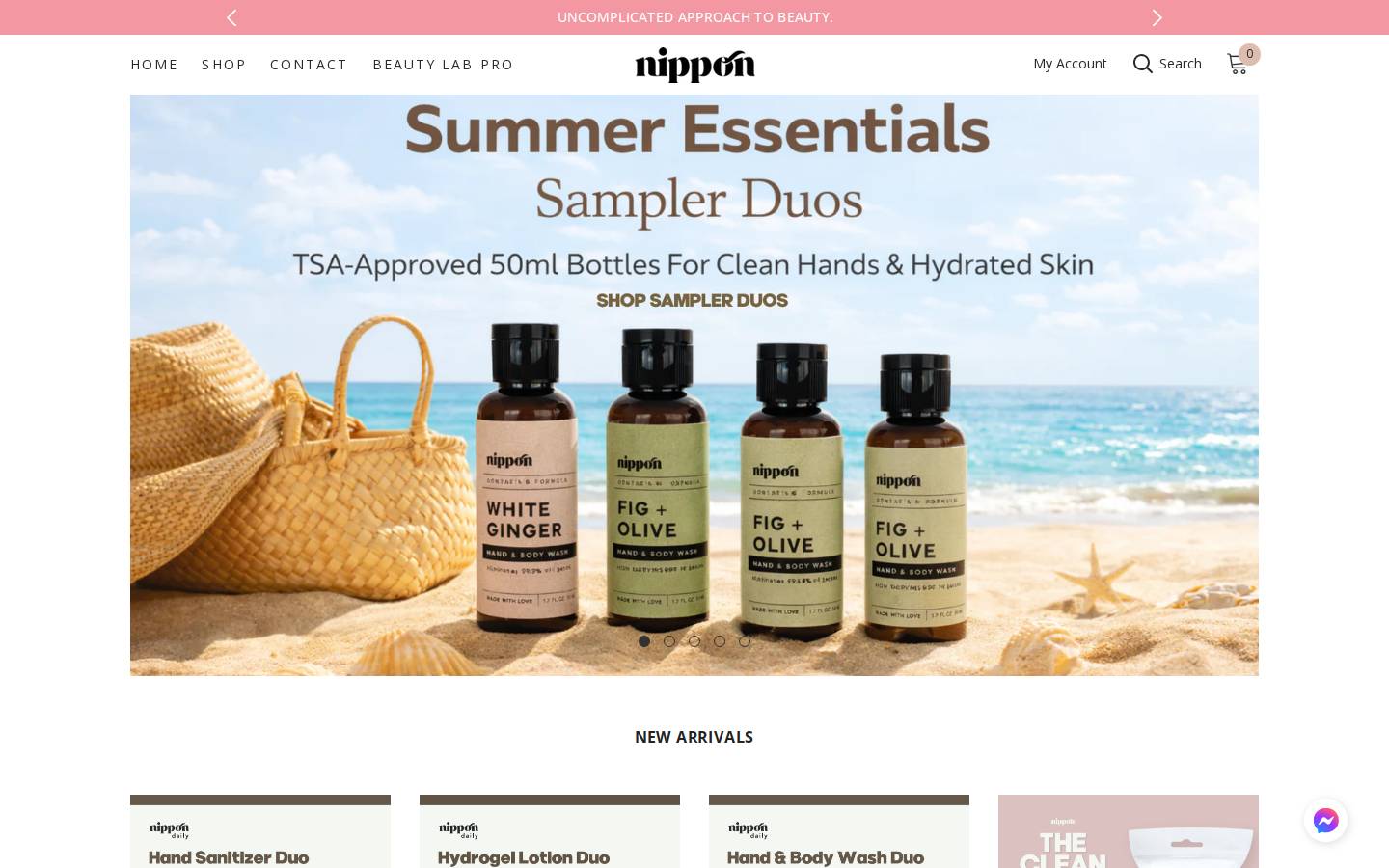 Nipponph homepage screenshot
