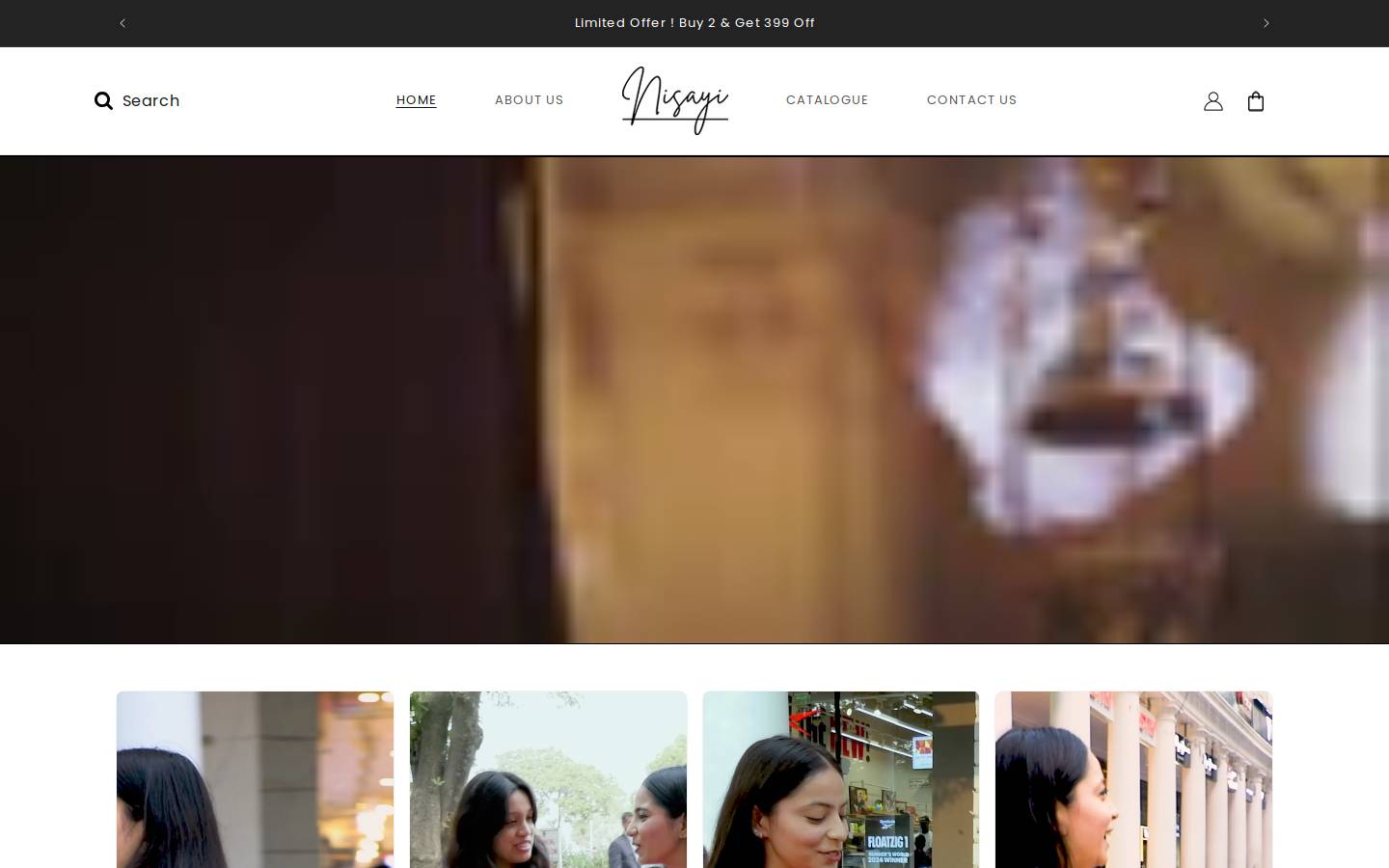 nisayi.com homepage screenshot