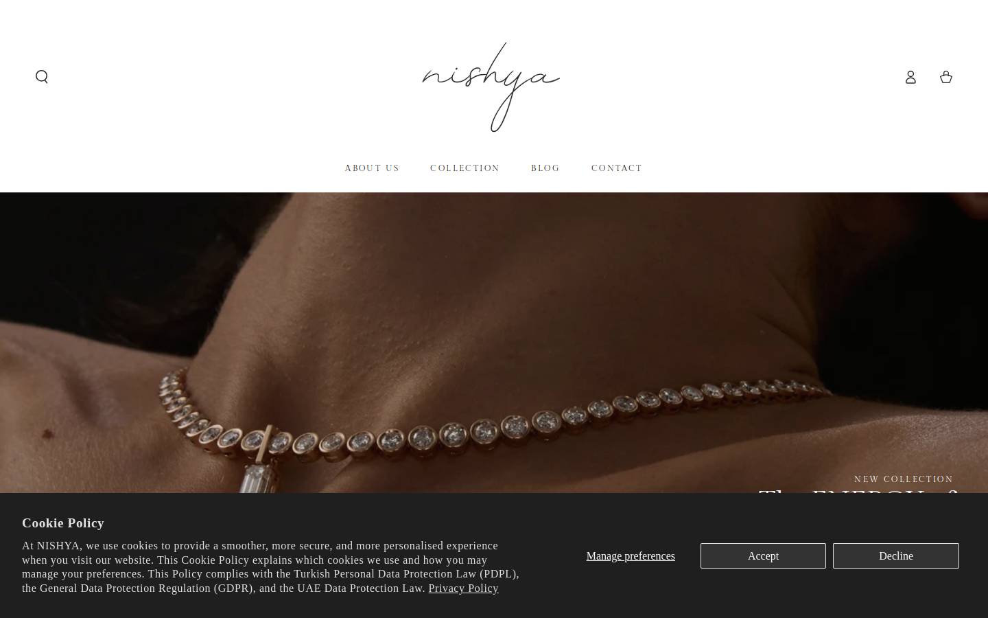 nishyaworld.com homepage screenshot