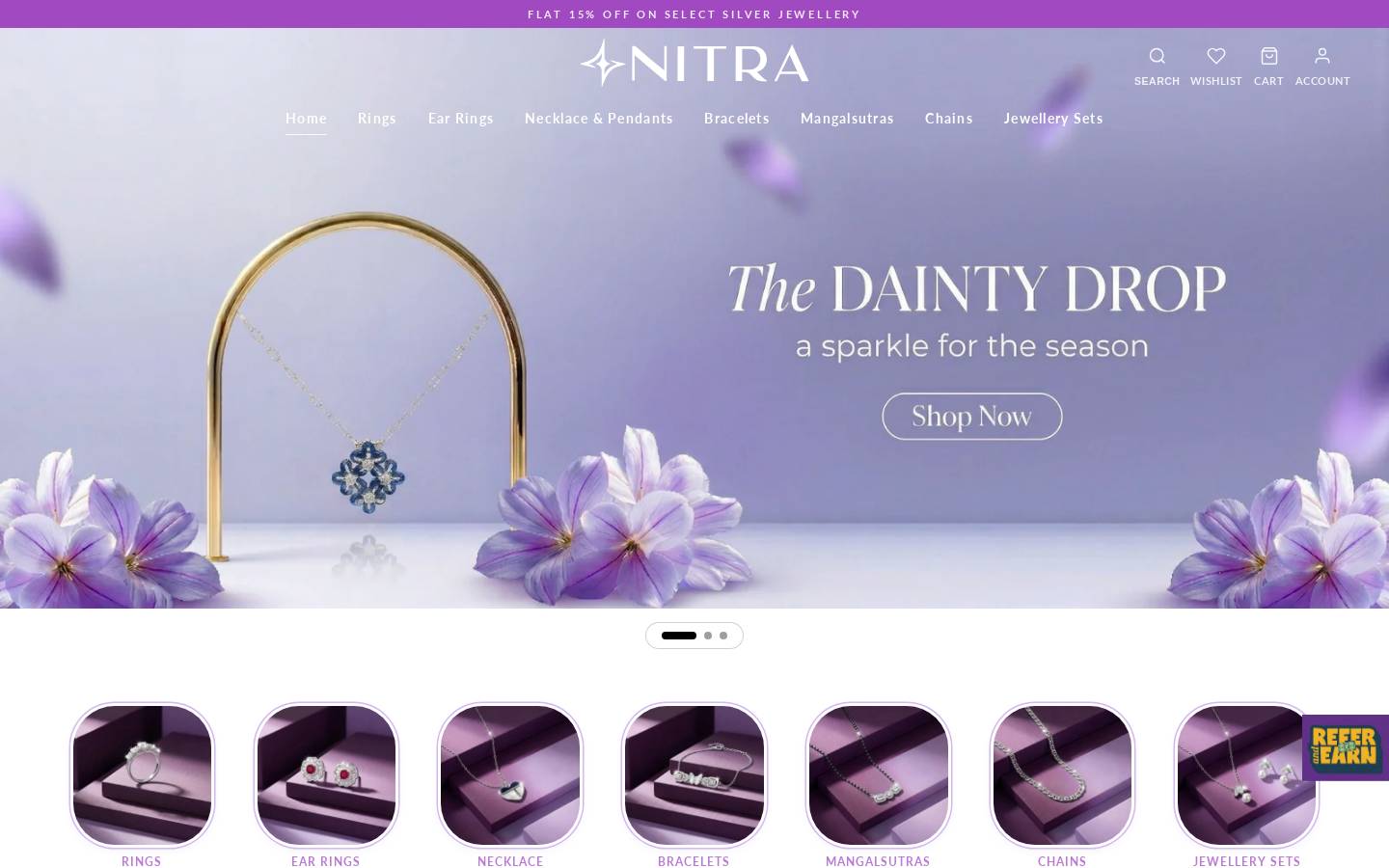 Nitra, Inc. homepage screenshot