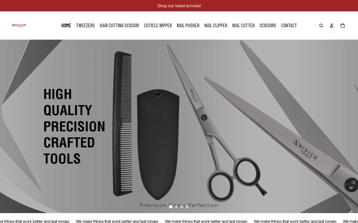 nivicotool.com homepage screenshot