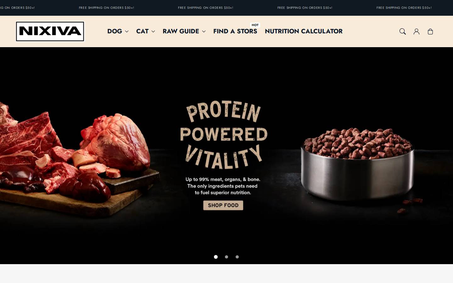 nixiva.com homepage screenshot