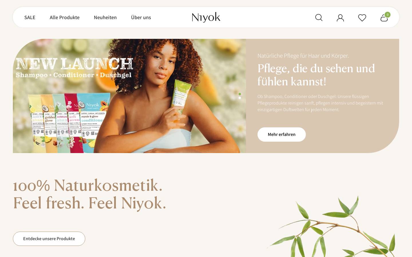 niyok.de homepage screenshot