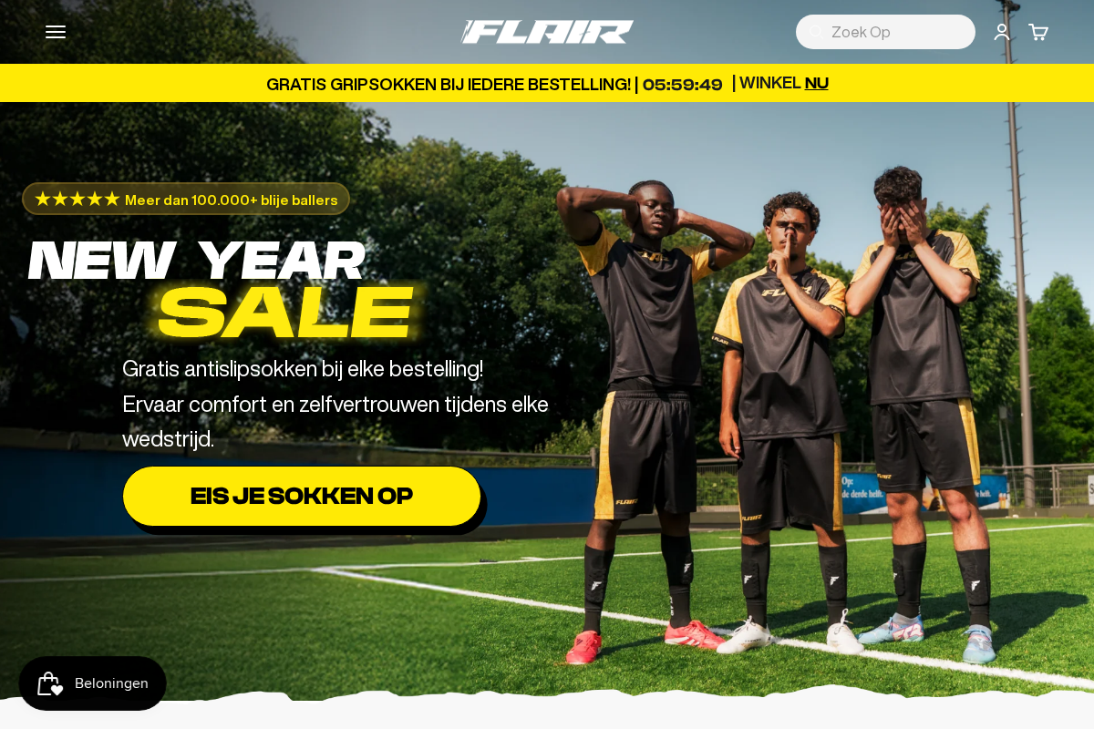 FLAIR homepage screenshot