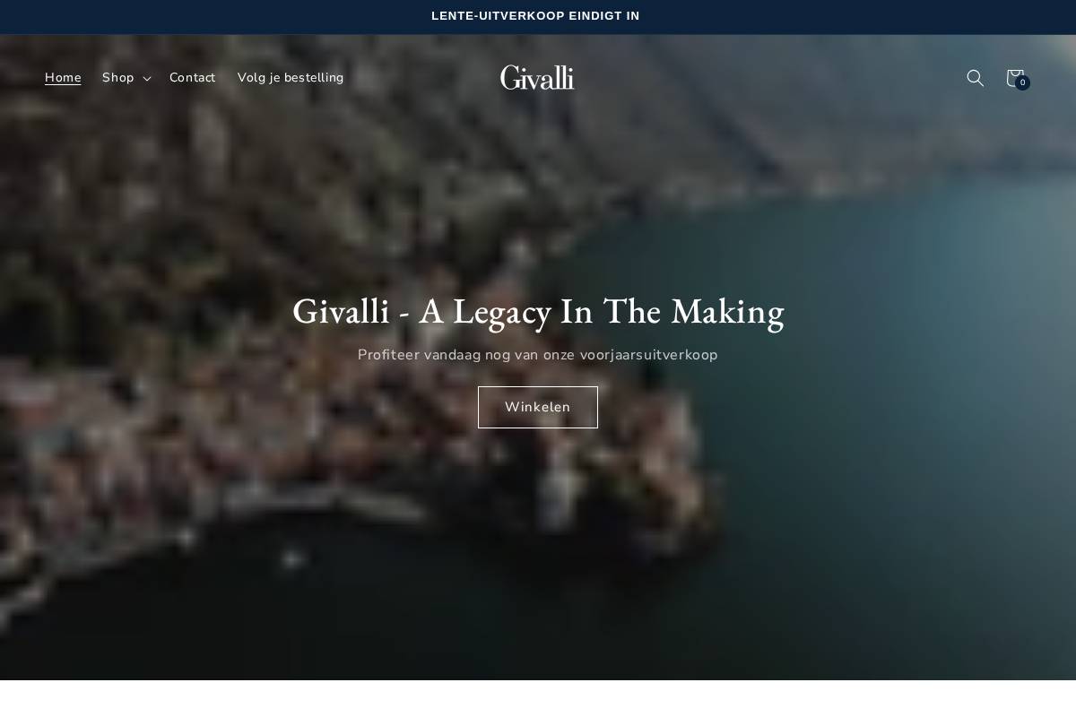 nl.givalli-lifestyle.com homepage screenshot