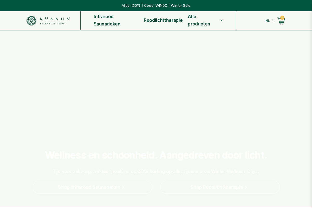 Koanna homepage screenshot