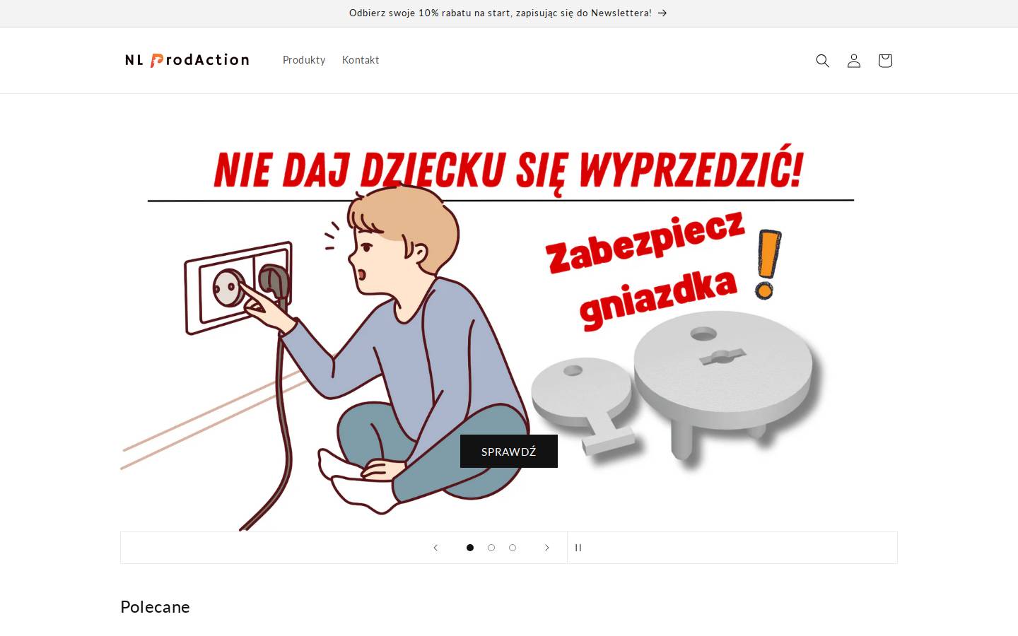 nlprodaction.com homepage screenshot