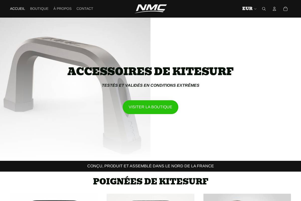 nmcdesign.fr homepage screenshot