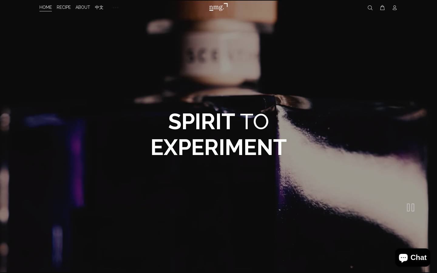nmg-moment.com homepage screenshot