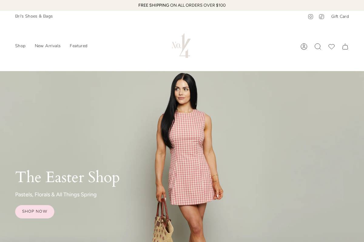 No. 14 homepage screenshot