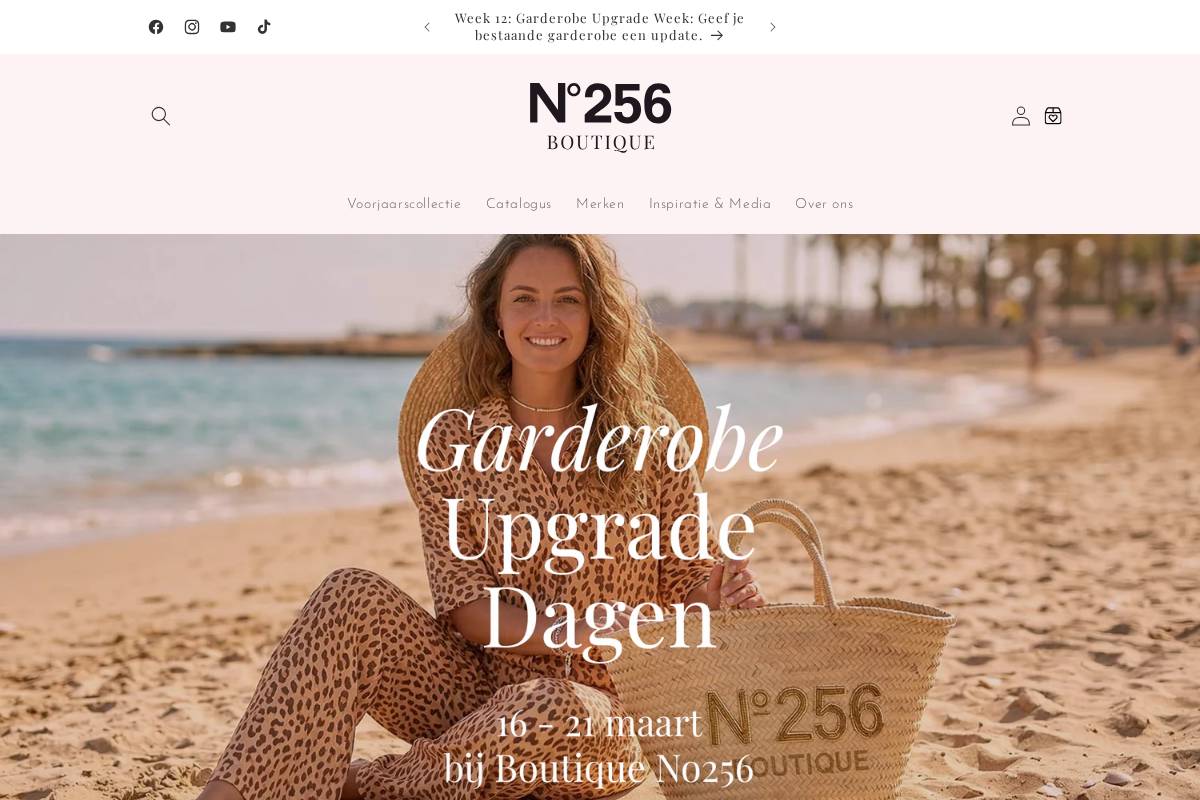 no256.shop homepage screenshot