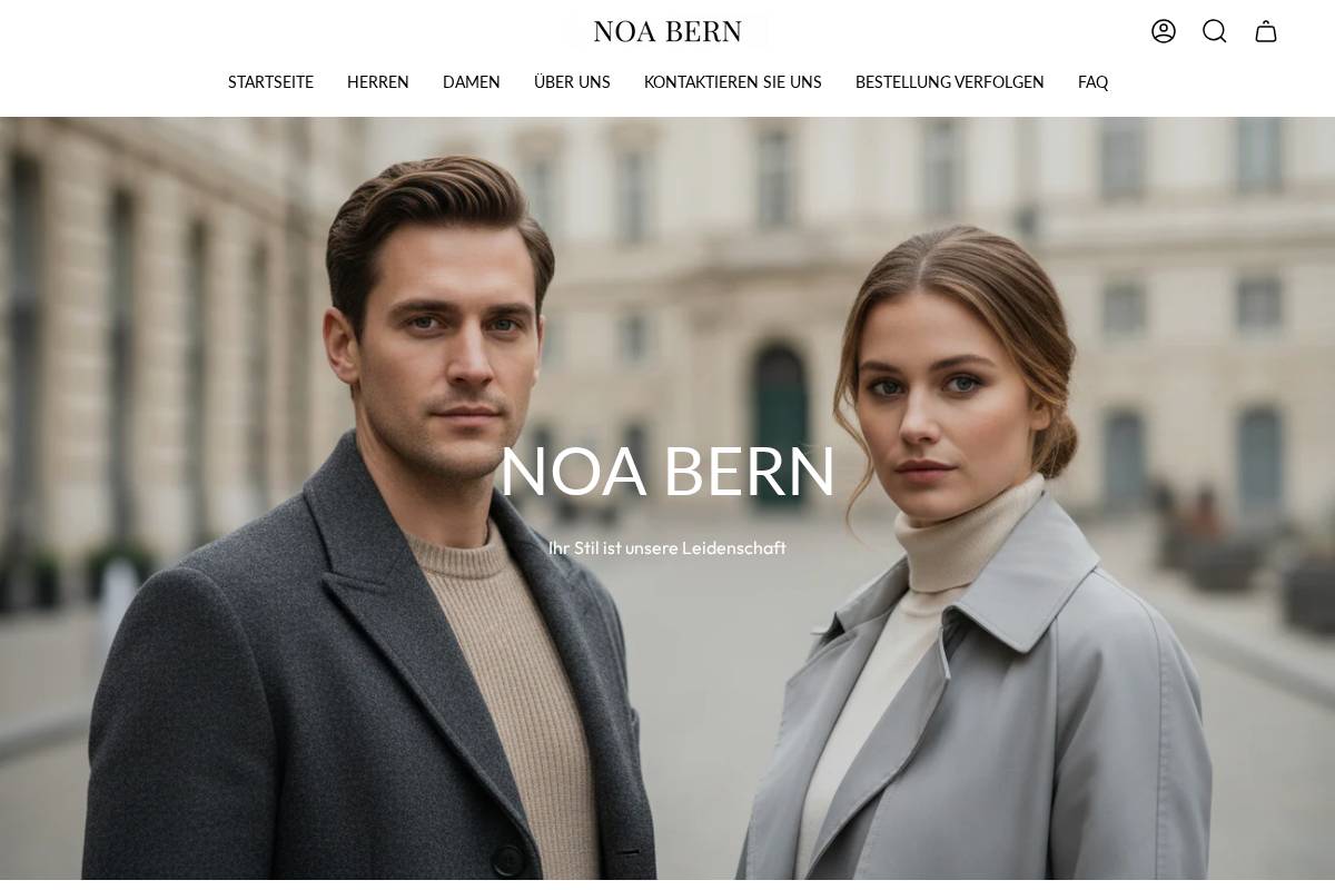 noa-bern.com homepage screenshot