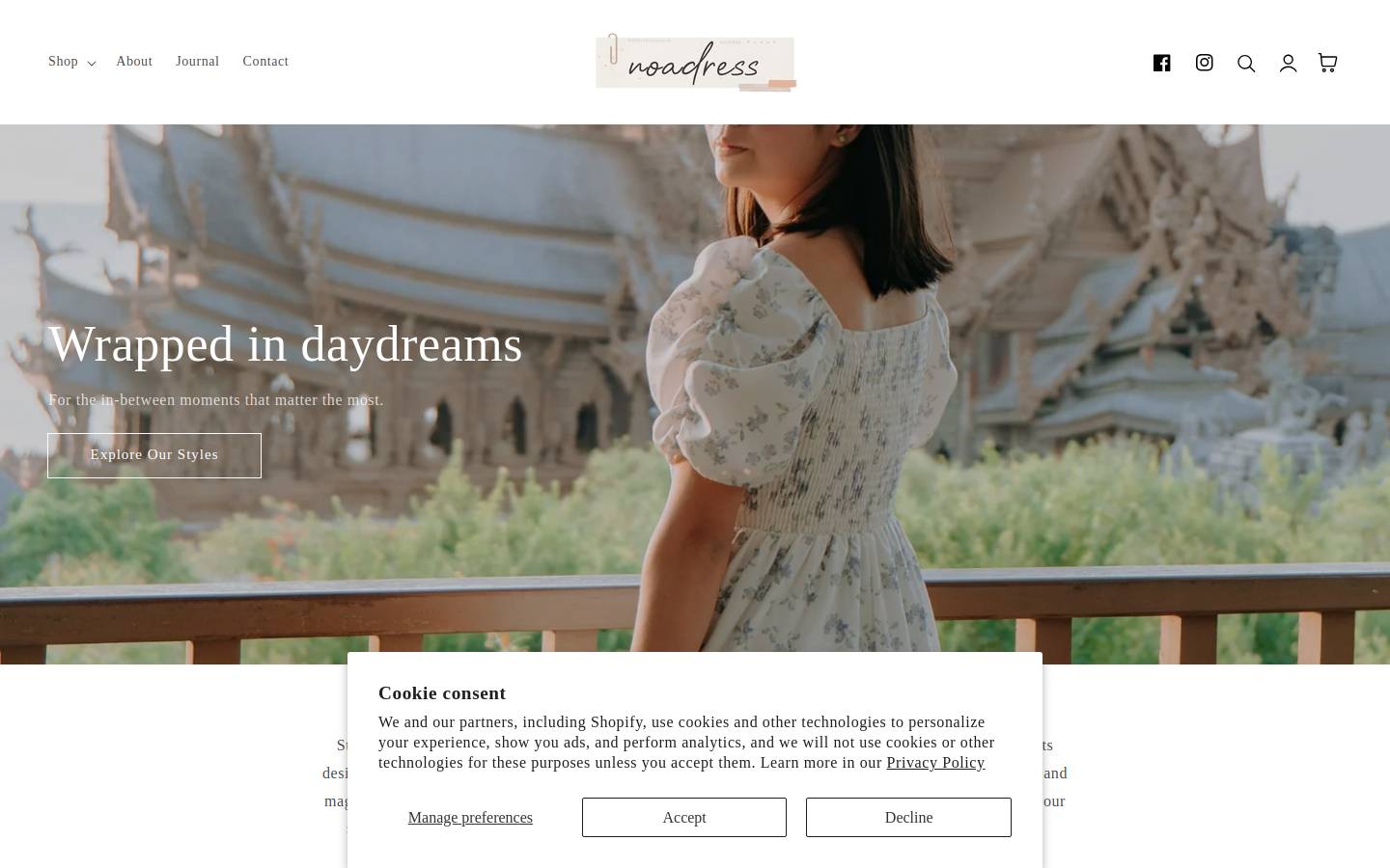 noadress.com homepage screenshot