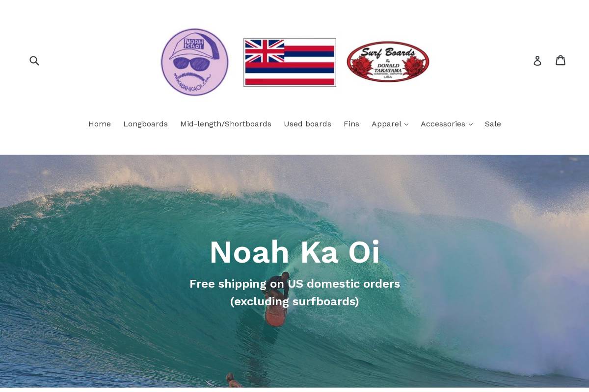noahkaoi.com homepage screenshot