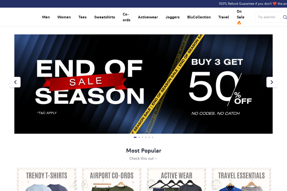 nobero.com homepage screenshot