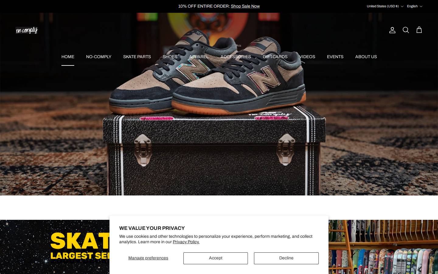 nocomplyatx.com homepage screenshot
