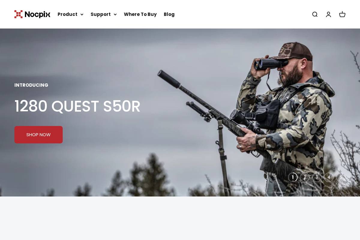 nocpixusa.com homepage screenshot