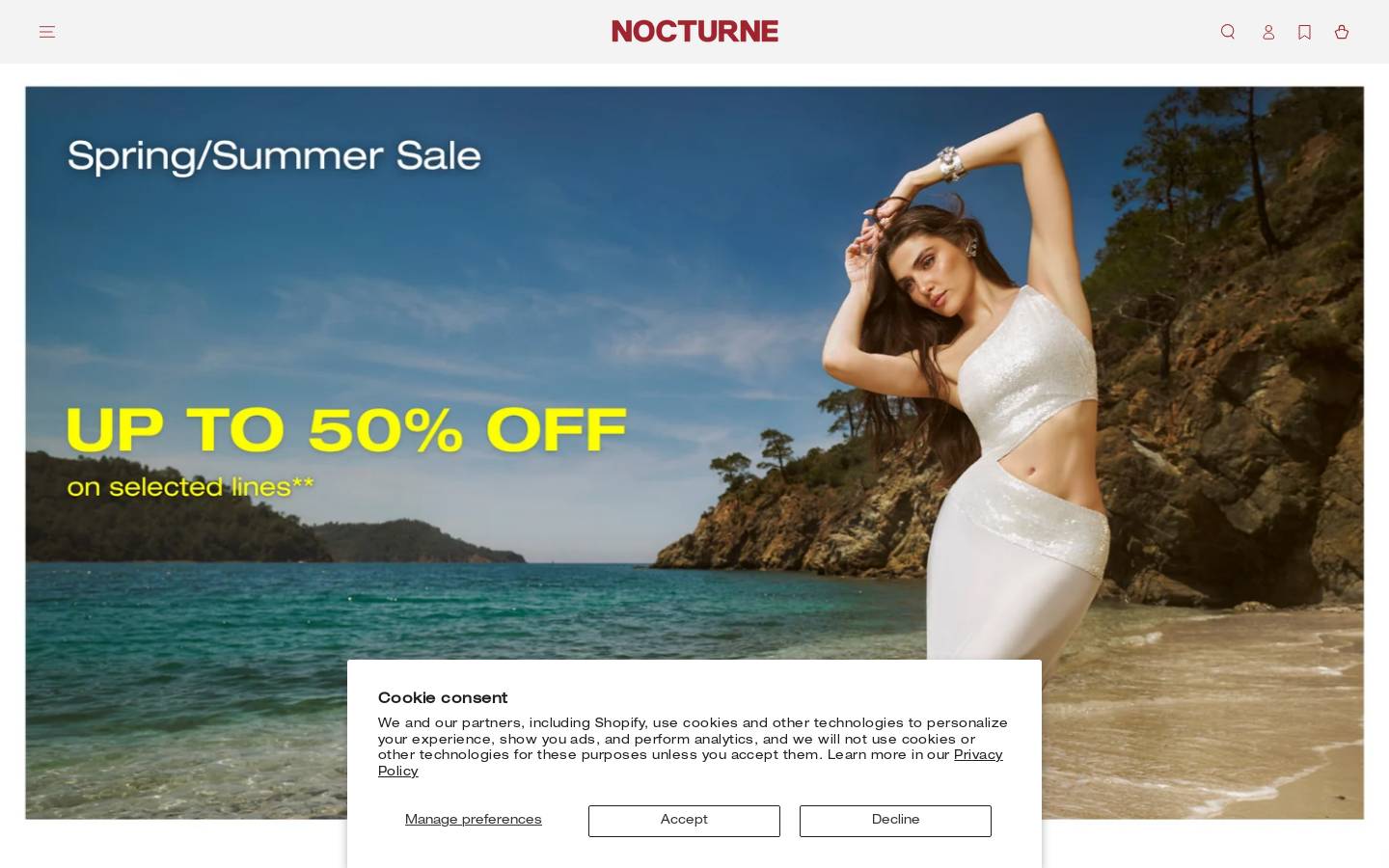 nocturne.us homepage screenshot