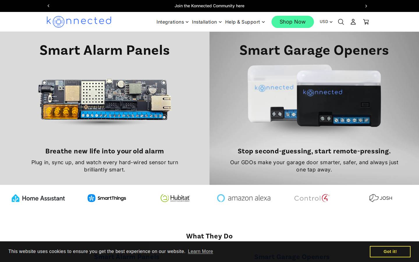 nodemcu-smartthings.com homepage screenshot