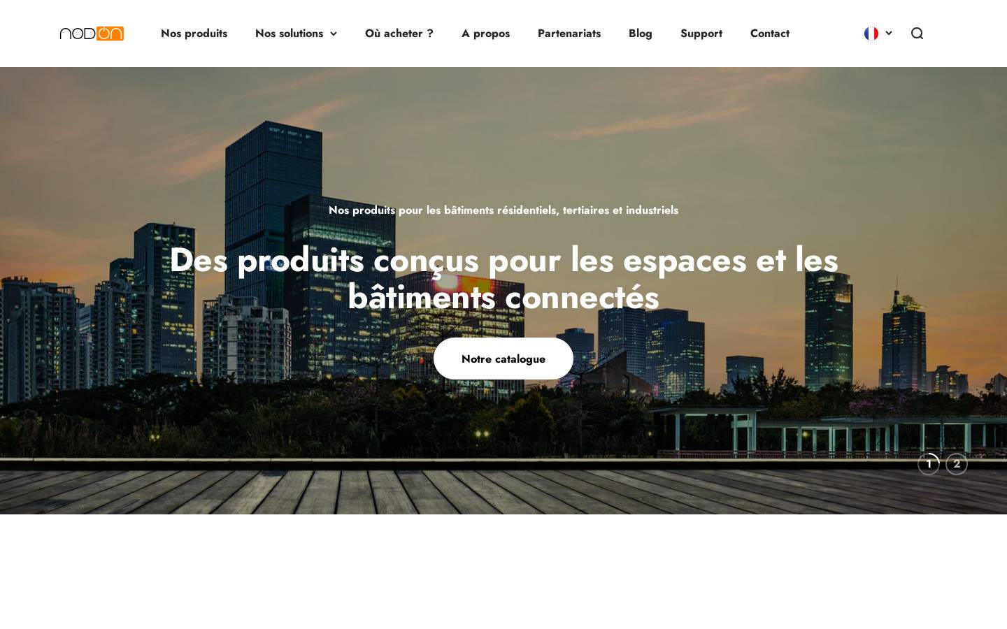 nodon.fr homepage screenshot