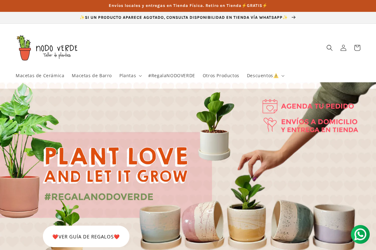 NODO VERDE homepage screenshot