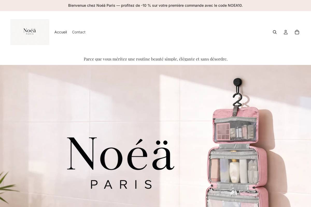 noeaparis.fr homepage screenshot