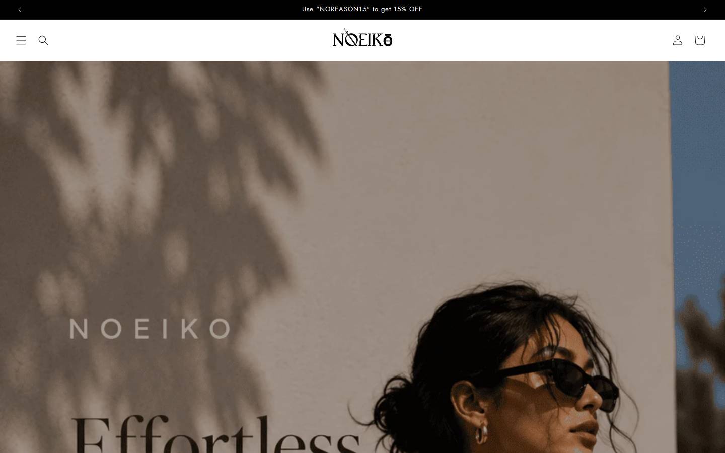 noeiko.com homepage screenshot