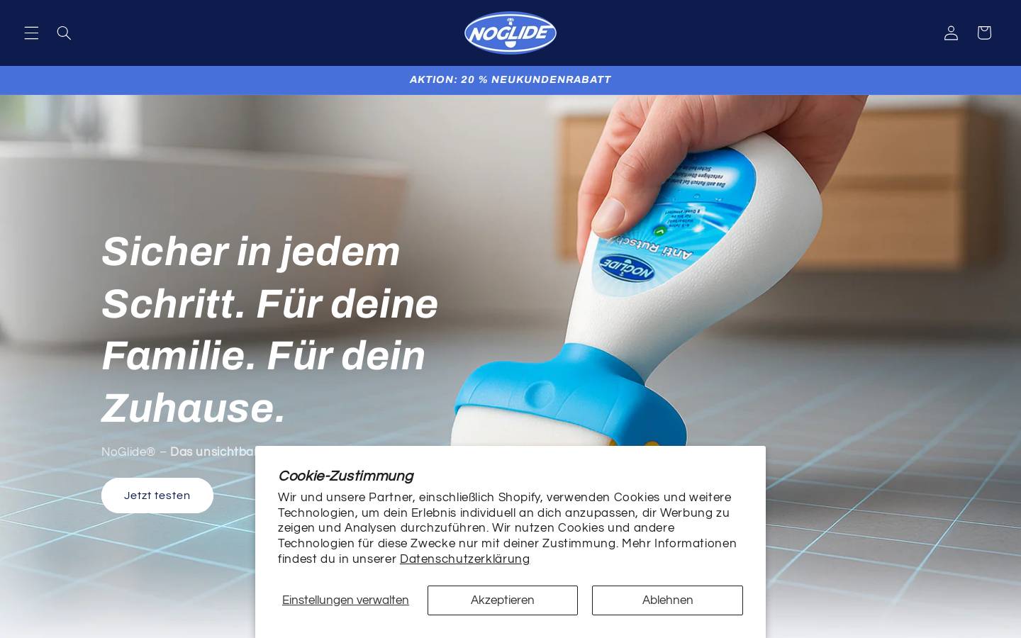 noglide.de homepage screenshot
