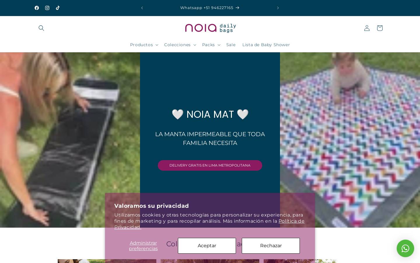 noia.pe homepage screenshot