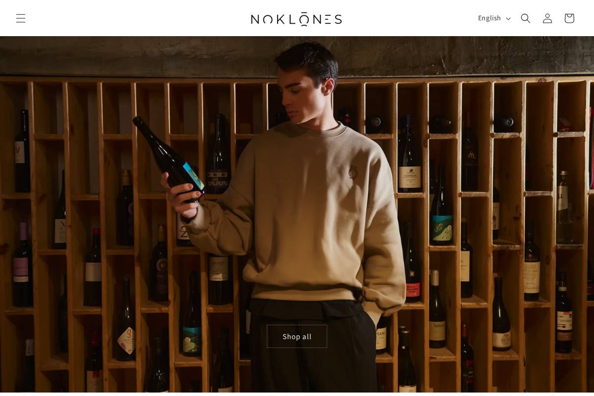 Noklones homepage screenshot