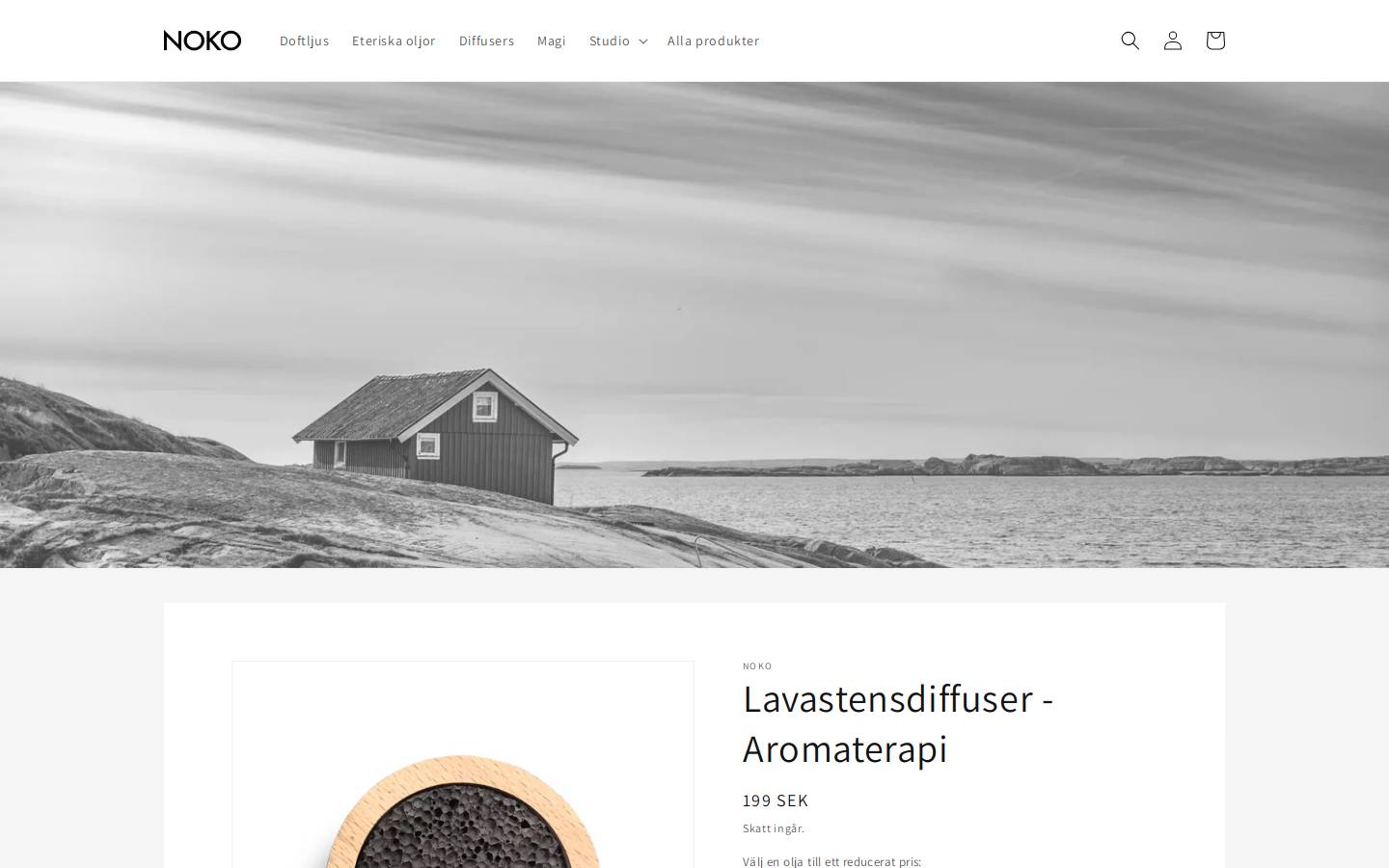 NOKO homepage screenshot