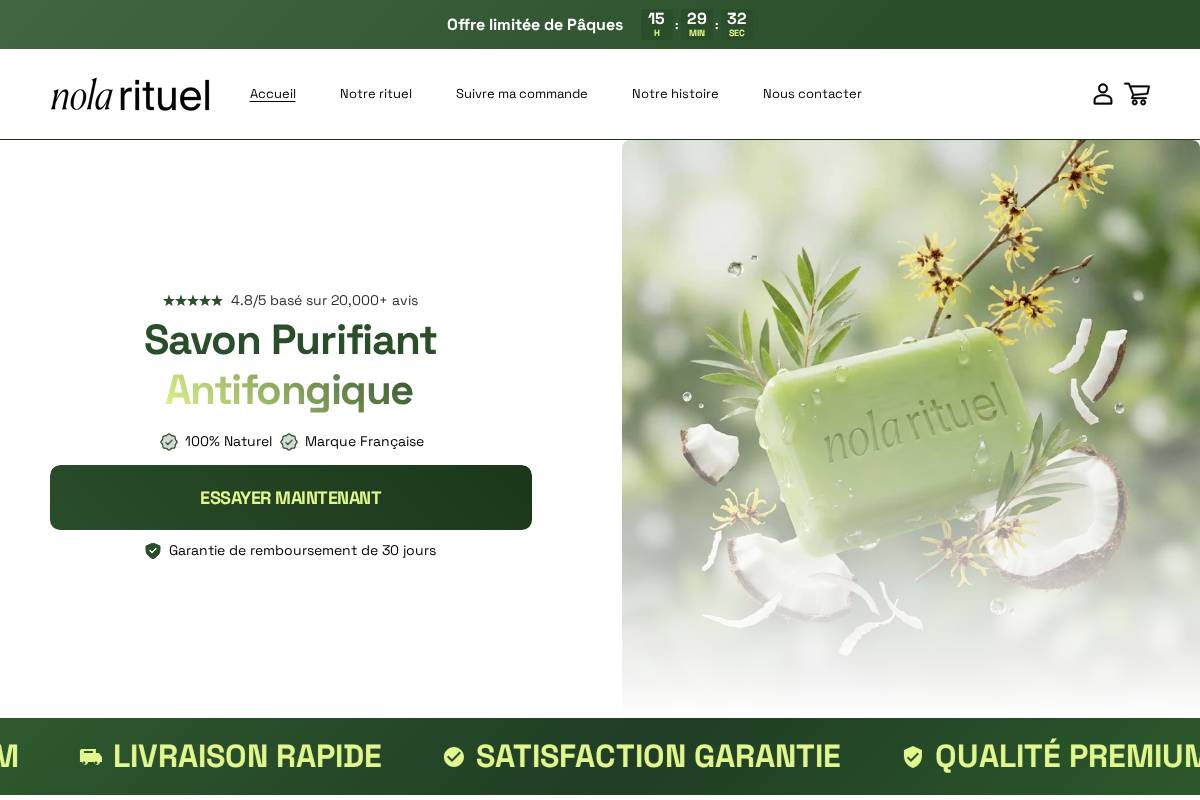 Nolarituel homepage screenshot