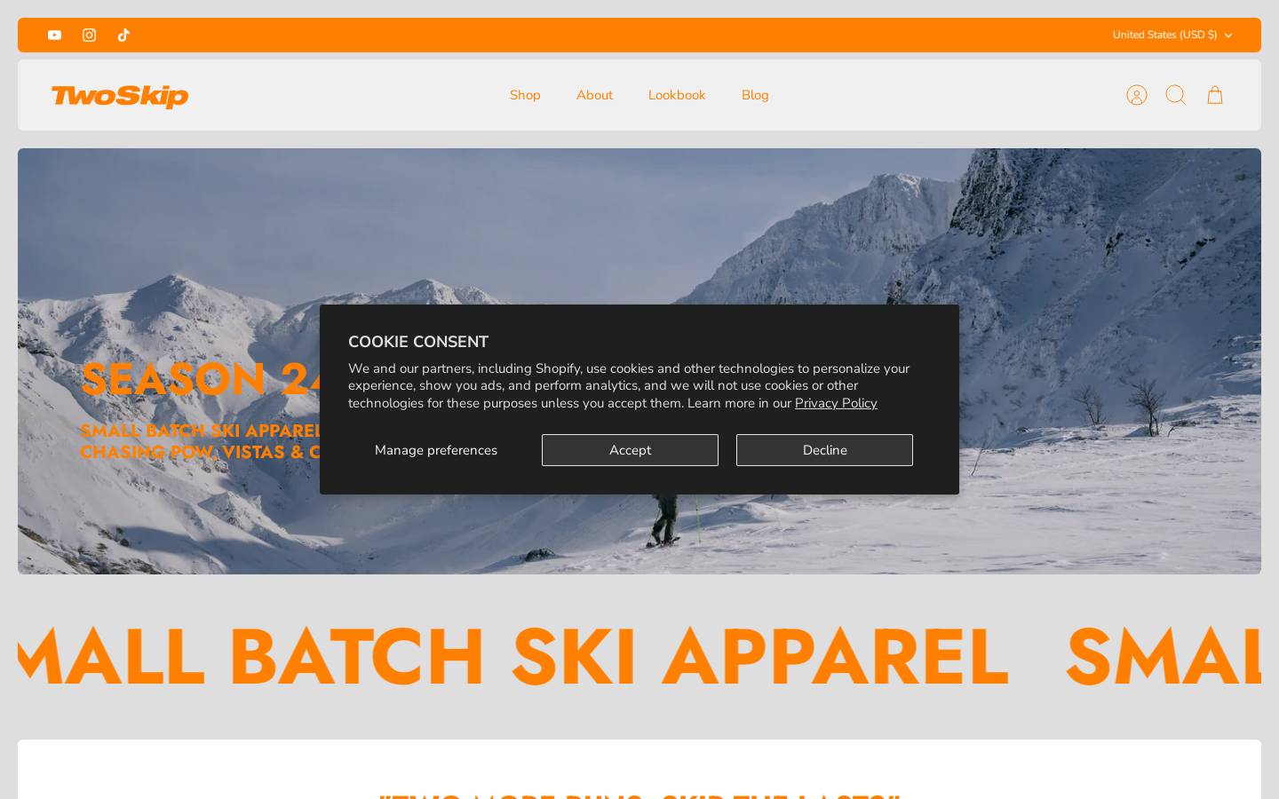 nolastrun.com homepage screenshot