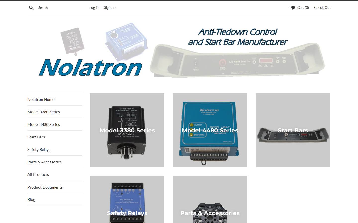 nolatron.com homepage screenshot