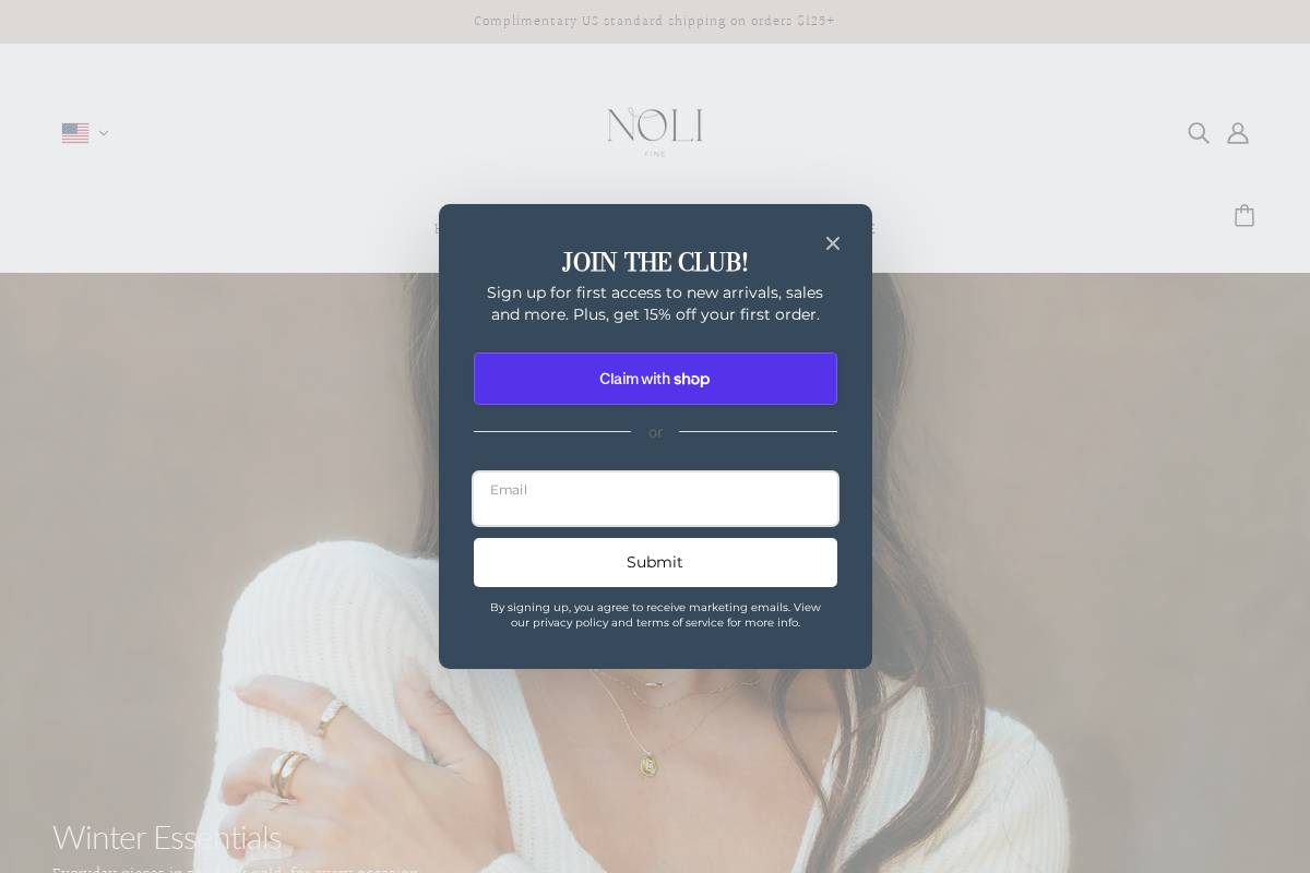 nolicalifornia.com homepage screenshot