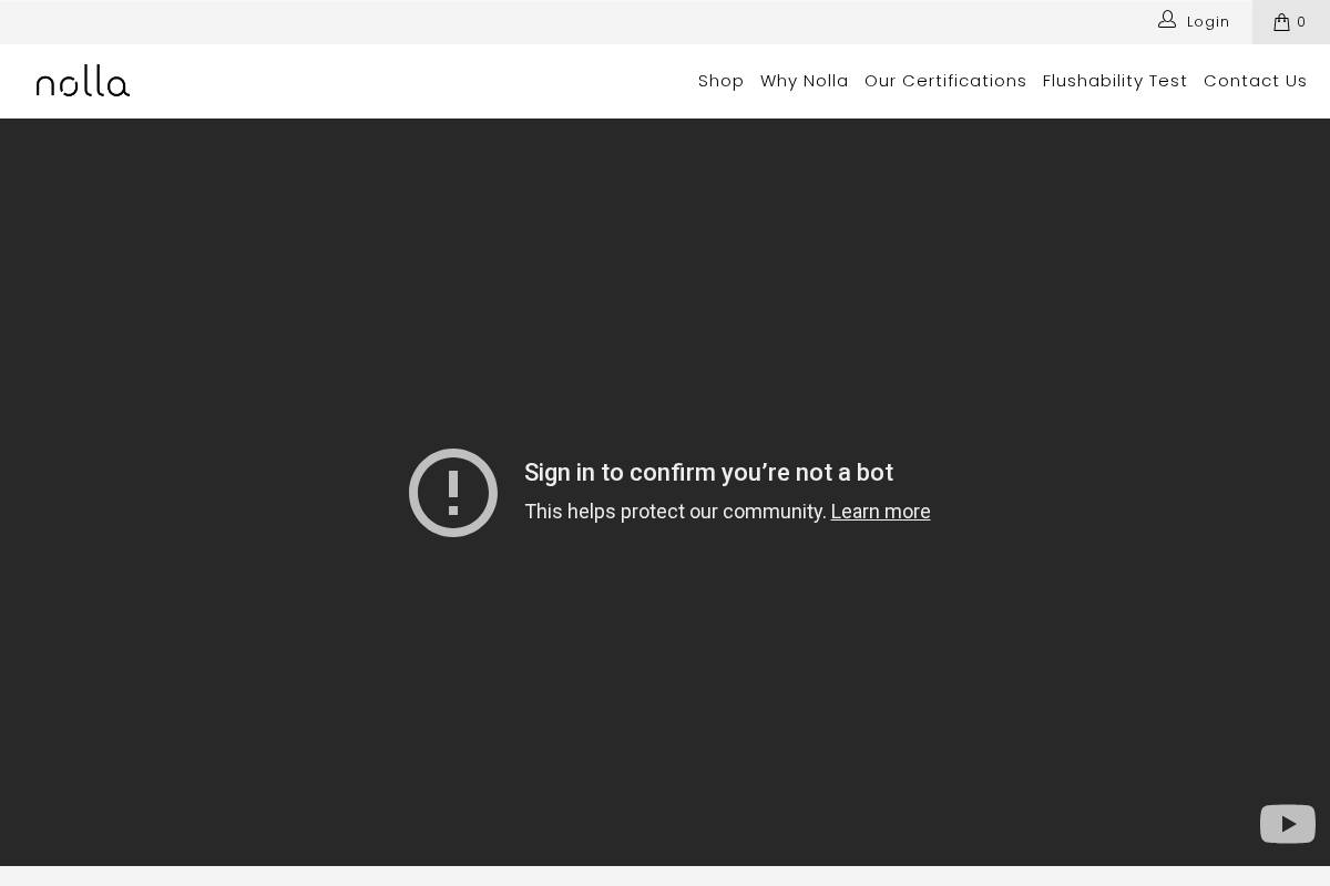 nollalife.com homepage screenshot