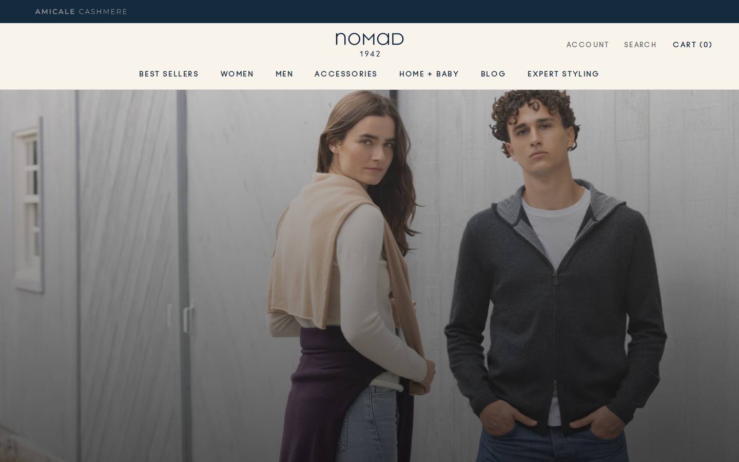nomad1942.com homepage screenshot
