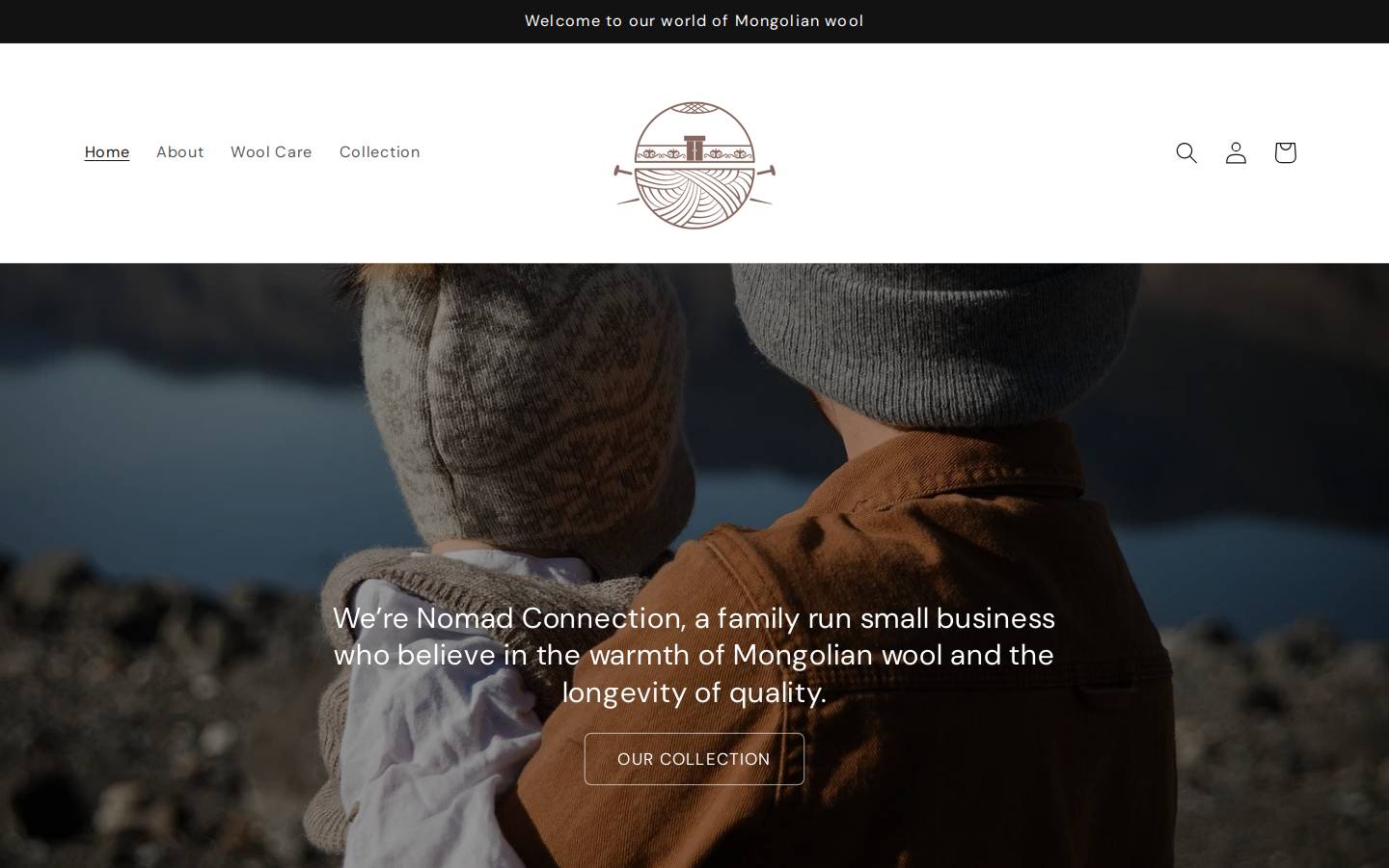 nomadconnection.ca homepage screenshot