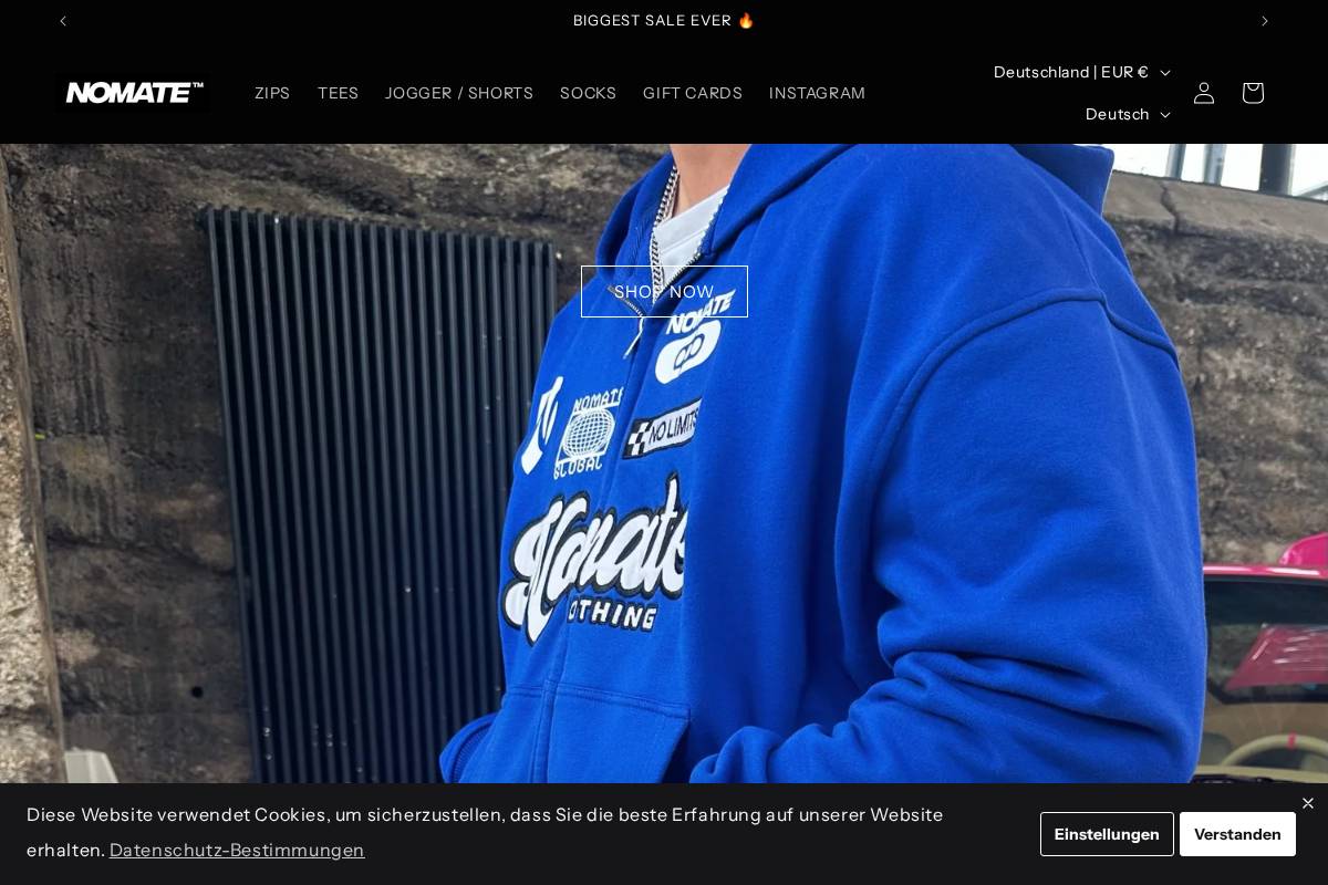 nomateclo.com homepage screenshot