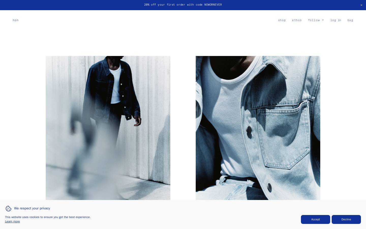 non.eco homepage screenshot