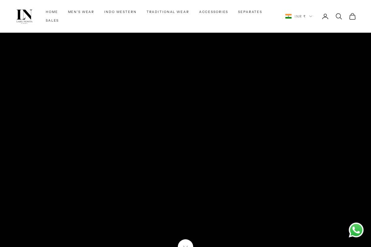 Nonita Fashion homepage screenshot