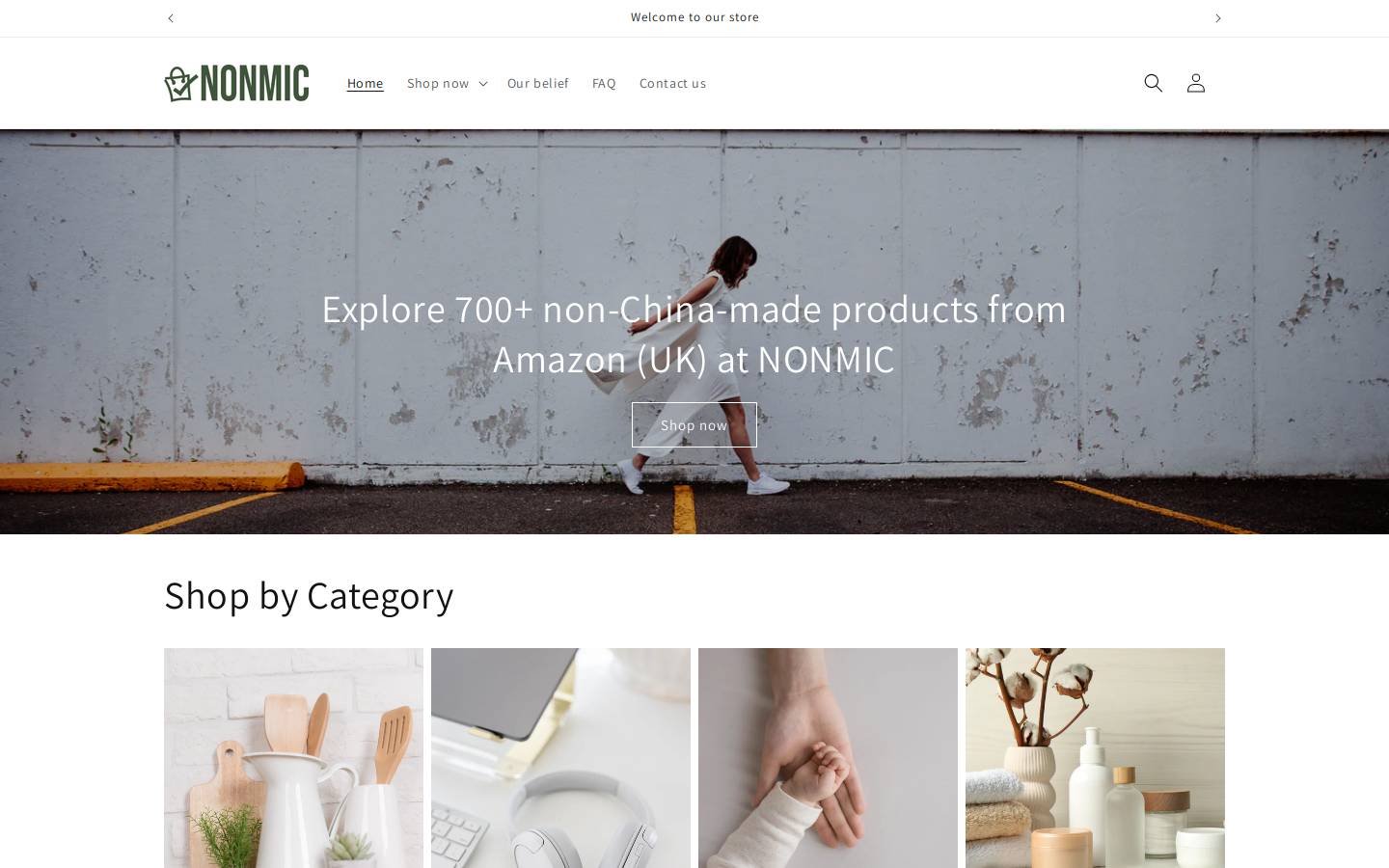 nonmic.com homepage screenshot