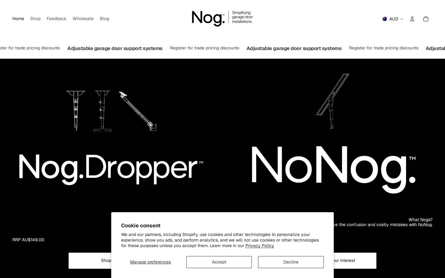 nonog.com homepage screenshot