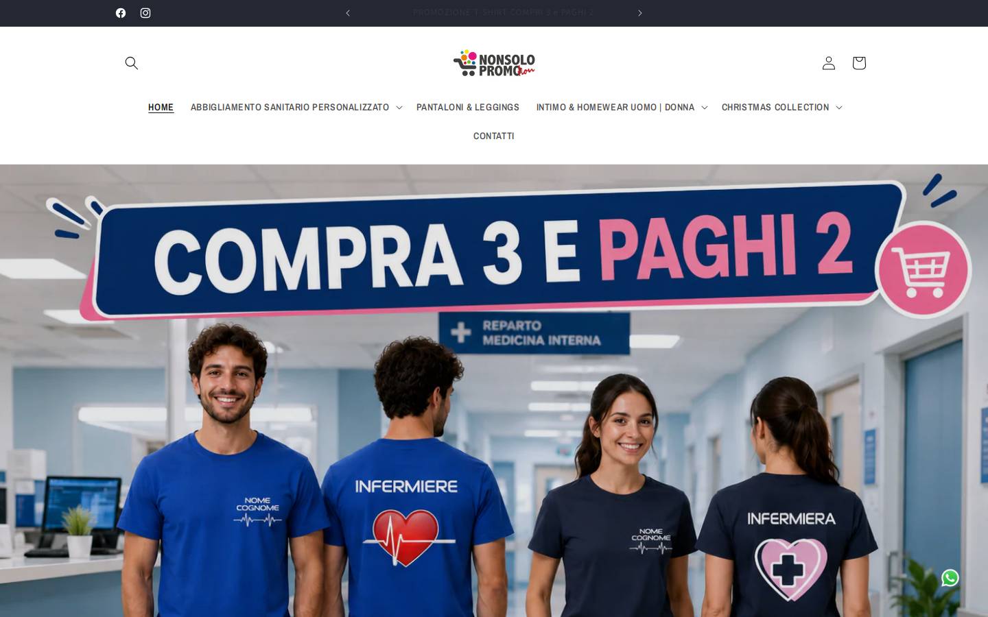 nonsolopromotion.it homepage screenshot