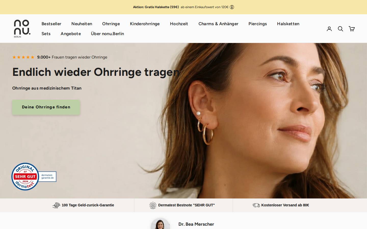 nonu.shop homepage screenshot